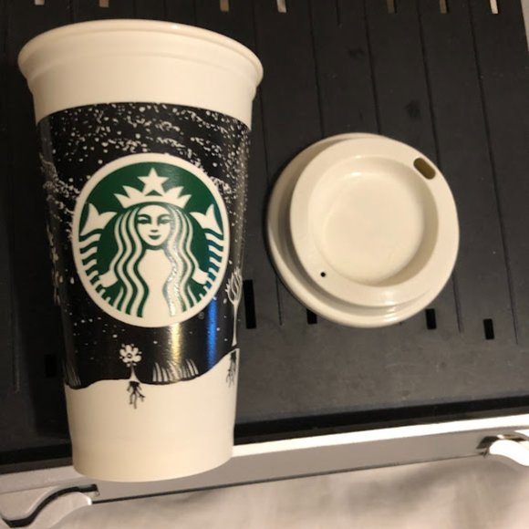 Starbucks Collector 2015  Reusable Cup "Stars dance on a midnight sky" - Picture 3 of 6
